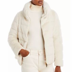 Herno Faux Fur Women Jacket Size 40 (US
4) NWOT